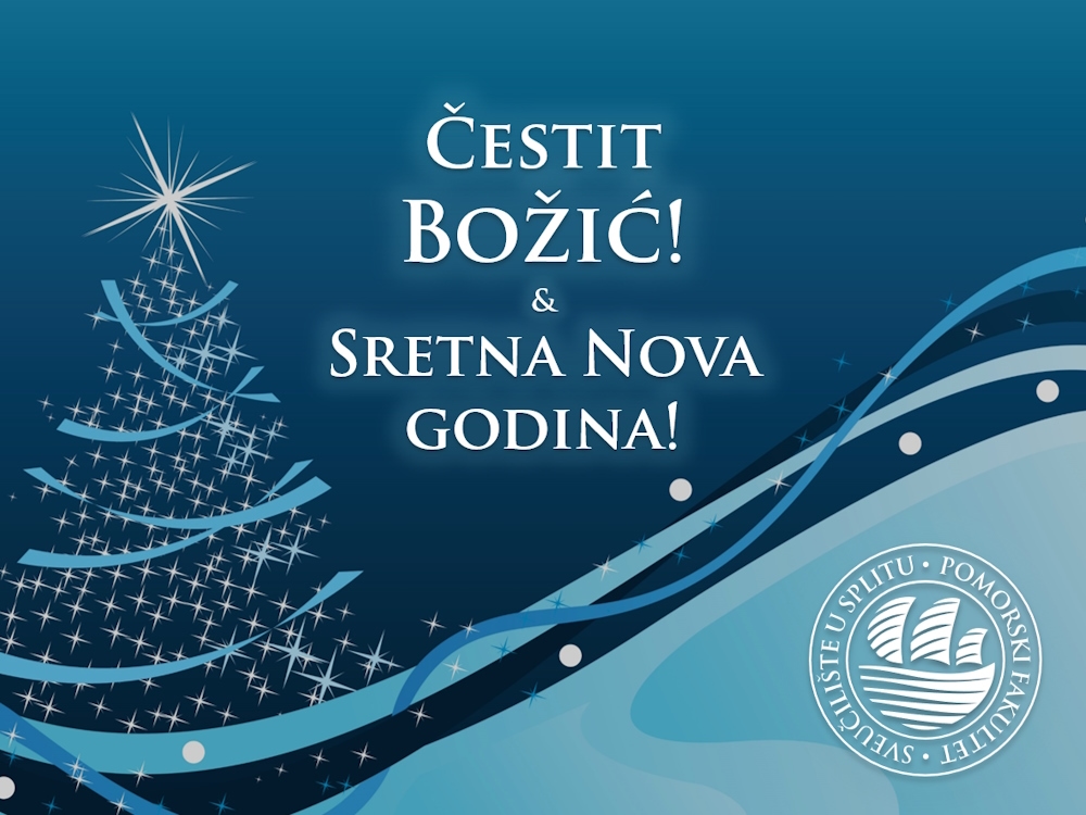 Čestit Božić i sretna Nova godina!