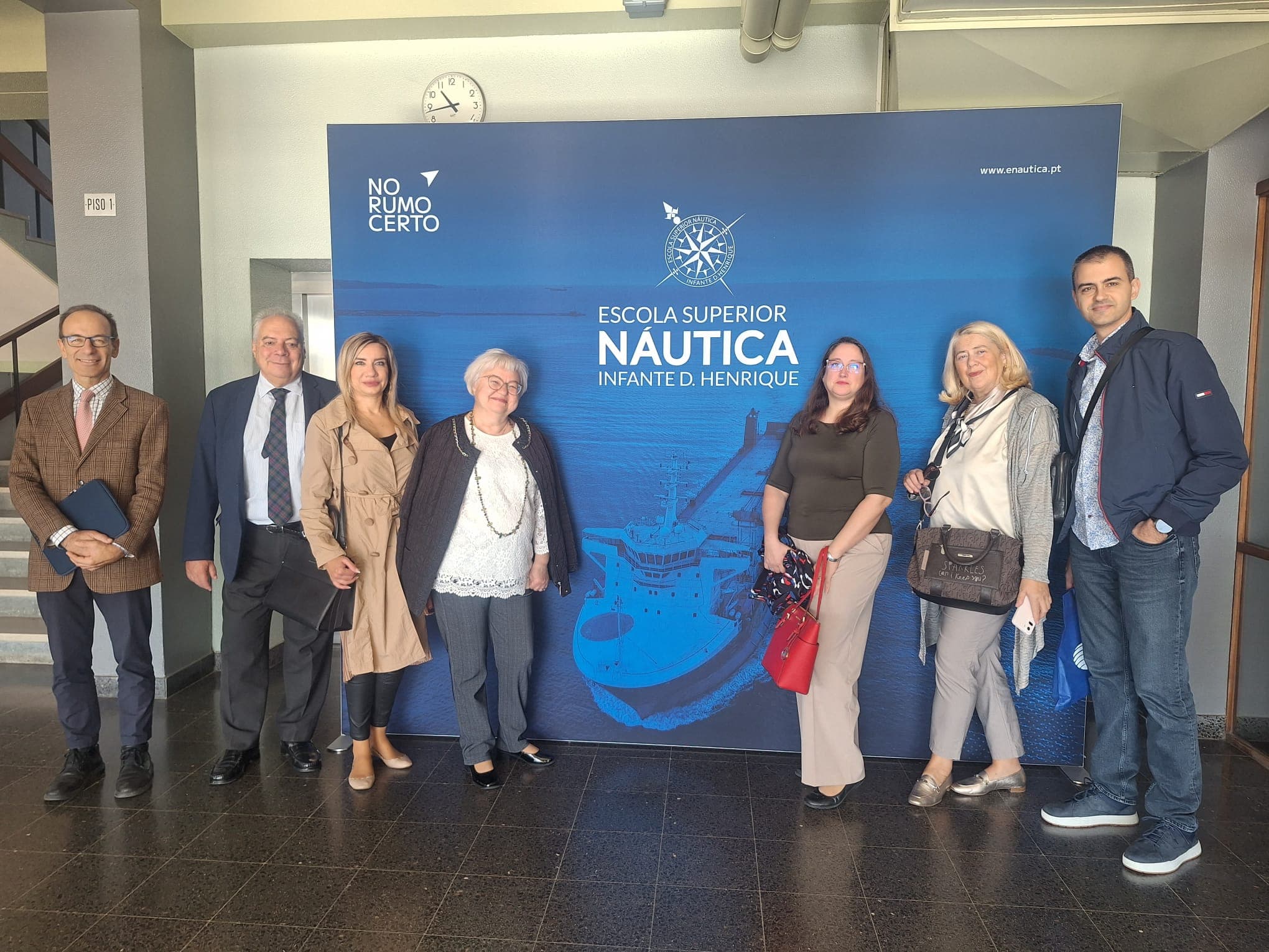 Diseminacija projektnih aktivnosti i prezentacija MareLaw projekta u Europskoj agenciji za pomorsku sigurnost (EMSA), na Escola Superior Náutica Infante D. Henrique u Lisabonu te na Maritime Education, Shipping and Innovation Summit 2024 u Lisabonu (Portugal)