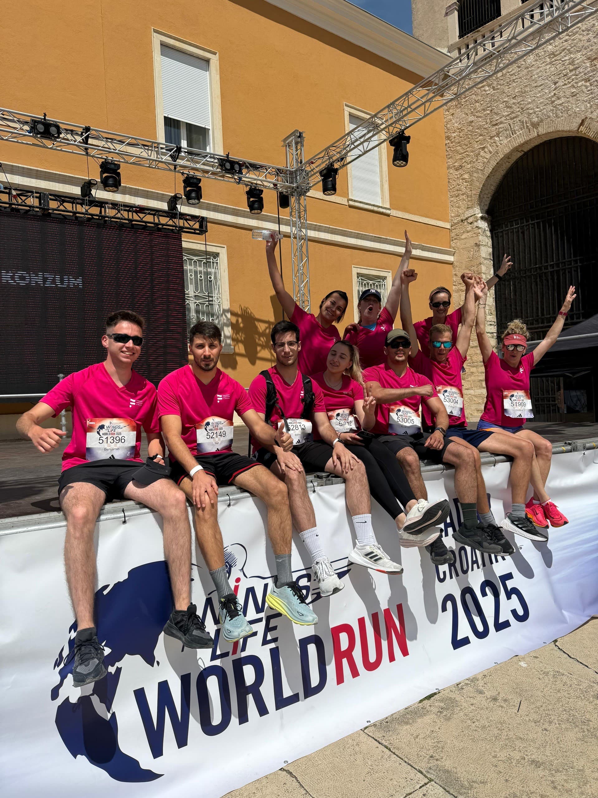 I Pomorski fakultet dio 10 000 sudionika na utrci Wings for life, Zadar 2025