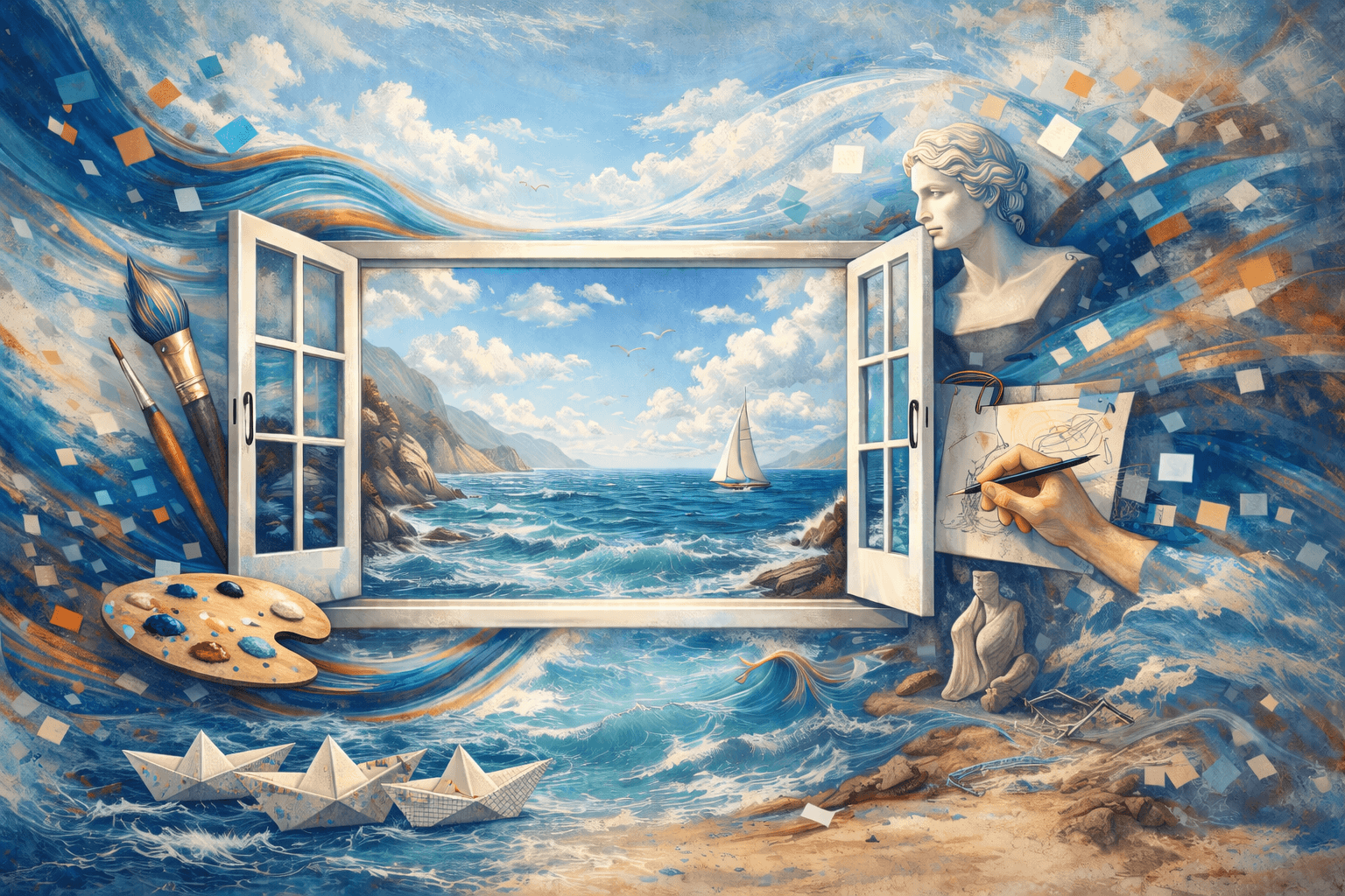 Nagradni natječaj “O, More…” u sklopu projekta “Prozori u svijet umjetnosti”