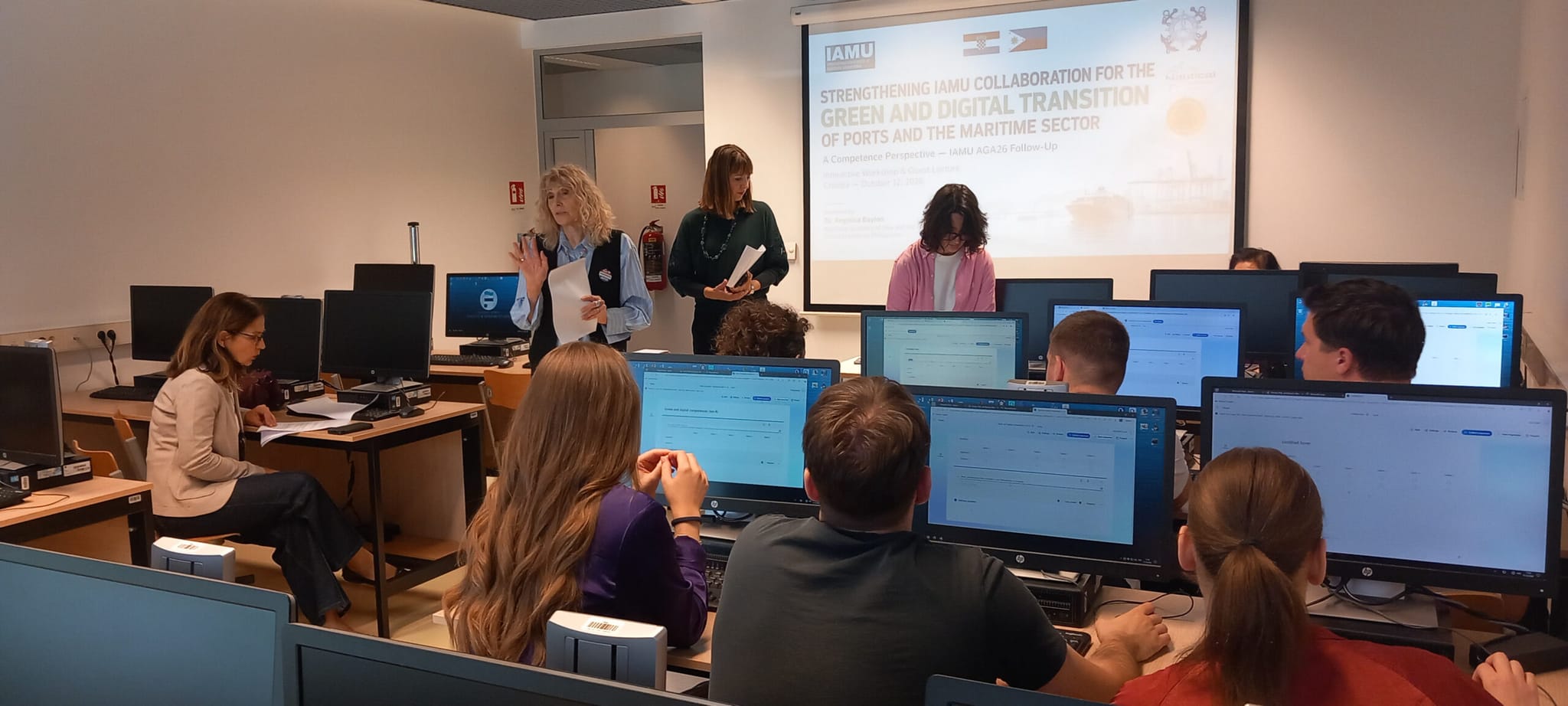 Prvi okrugi stol projekta PomProST: Zelena i digitalna tranzicija luka i pomorskog sektora – razvoj kompetencija