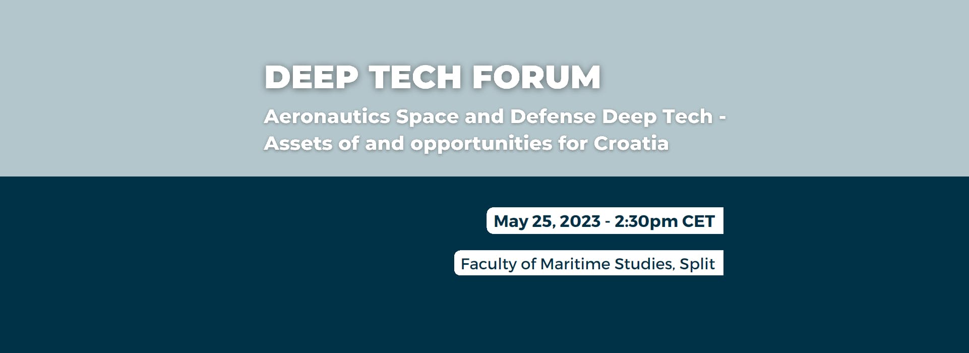 Deep Tech Forum na Pomorskom fakultetu