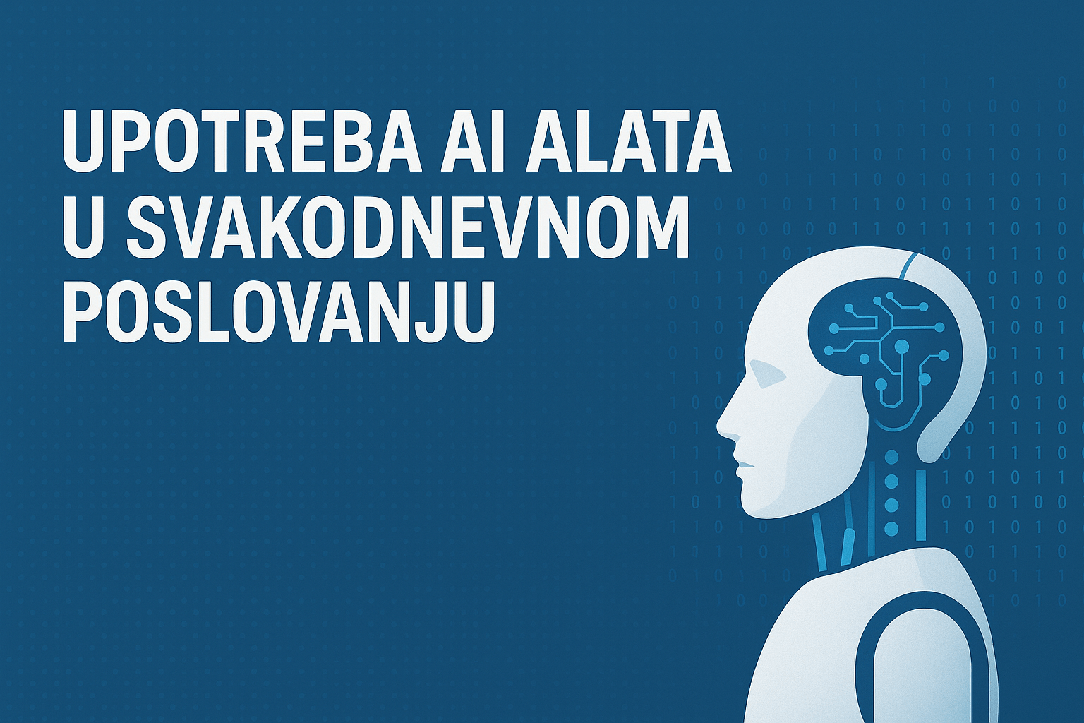 Održana radionica o upotrebi AI alata u svakodnevnom poslovanju